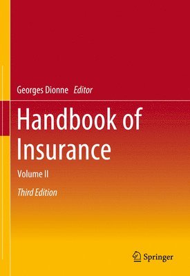 Georges Dionne - Handbook of Insurance, Inbunden