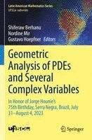 Shiferaw Berhanu, Nordine Mir, Gustavo Hoepfner - Geometric Analysis of PDEs and Several Complex Variables, Häftad