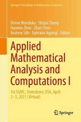 bokomslag Applied Mathematical Analysis and Computations I