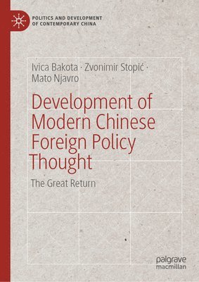 bokomslag Development of Modern Chinese Foreign Policy Thought