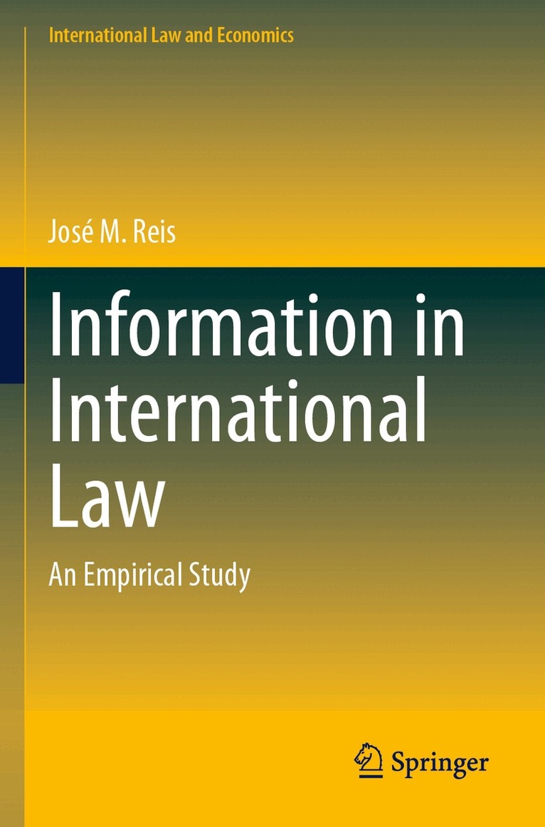 José M. Reis - Information in International Law, Häftad