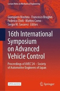 bokomslag 16th International Symposium on Advanced Vehicle Control