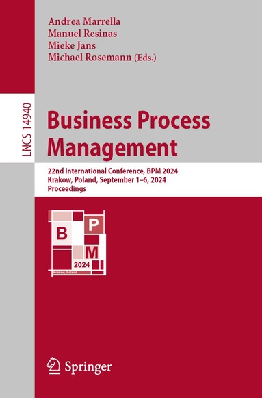 Andrea Marrella, Manuel Resinas, Mieke Jans, Michael Rosemann - Business Process Management, Häftad