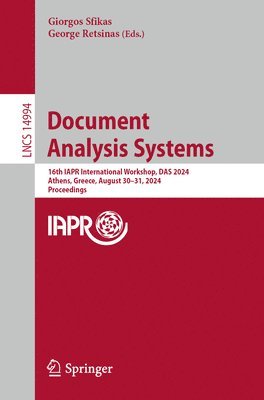 Giorgos Sfikas, George Retsinas - Document Analysis Systems, Häftad
