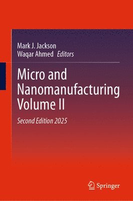 bokomslag Micro and Nanomanufacturing Volume II