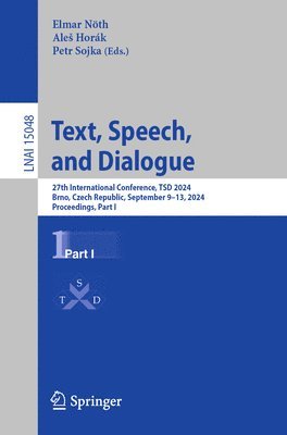 Text, Speech, and Dialogue 1