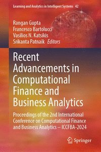 bokomslag Recent Advancements in Computational Finance and Business Analytics