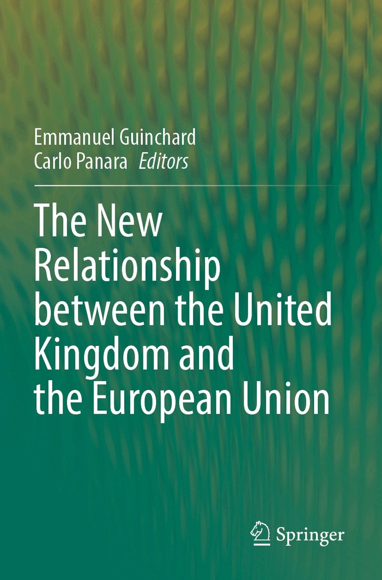 Emmanuel Guinchard, Carlo Panara - New Relationship between the United Kingdom and the European Union, Häftad