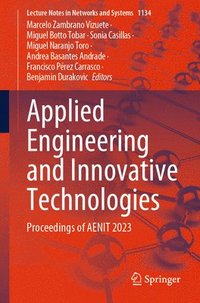 bokomslag Applied Engineering and Innovative Technologies