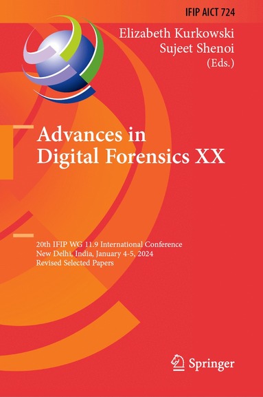 bokomslag Advances in Digital Forensics XX