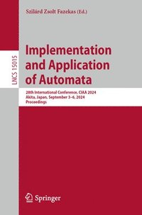 bokomslag Implementation and Application of Automata