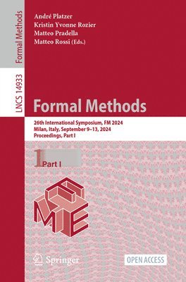 bokomslag Formal Methods