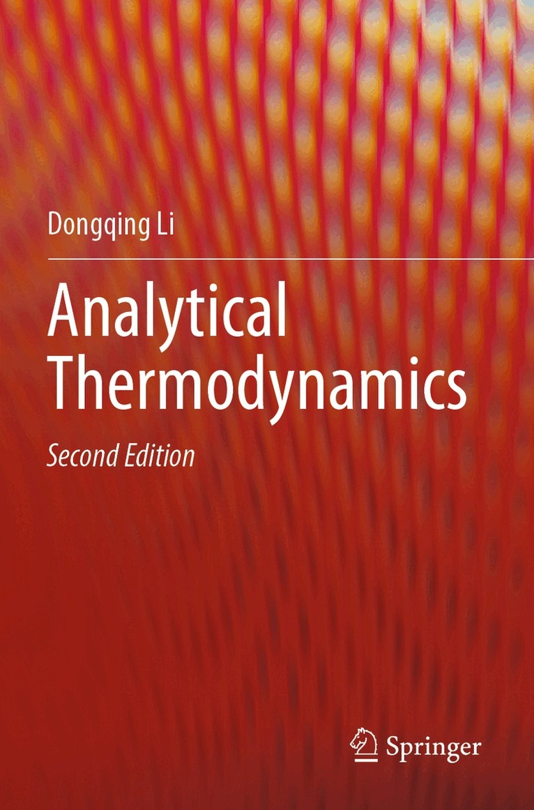Dongqing Li - Analytical Thermodynamics, Häftad