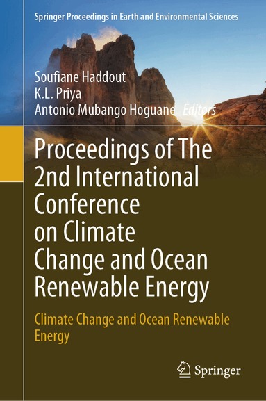 Soufiane Haddout, K.L. Priya, Antonio Mubango Hoguane - Proceedings of The 2nd International Conference on Climate Change and Ocean Renewable Energy, Inbunden