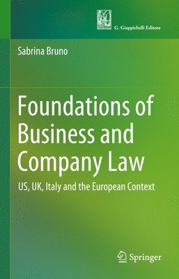 Sabrina Bruno - Foundations of Business and Company Law, Inbunden