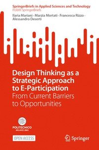 bokomslag Design Thinking as a Strategic Approach to E-Participation