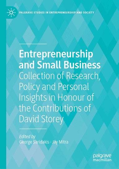 George Saridakis, Jay Mitra - Entrepreneurship and Small Business, Inbunden