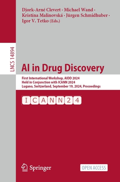 Djork-Arné Clevert, Michael Wand, Kristína Malinovská, Jürgen Schmidhuber, Igor V. Tetko - AI in Drug Discovery, Häftad