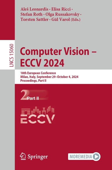 bokomslag Computer Vision - ECCV 2024