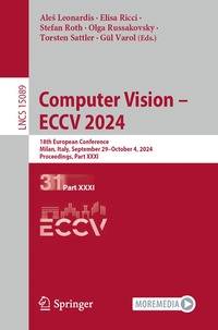 bokomslag Computer Vision - ECCV 2024