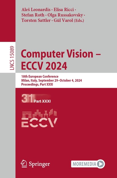 bokomslag Computer Vision - ECCV 2024