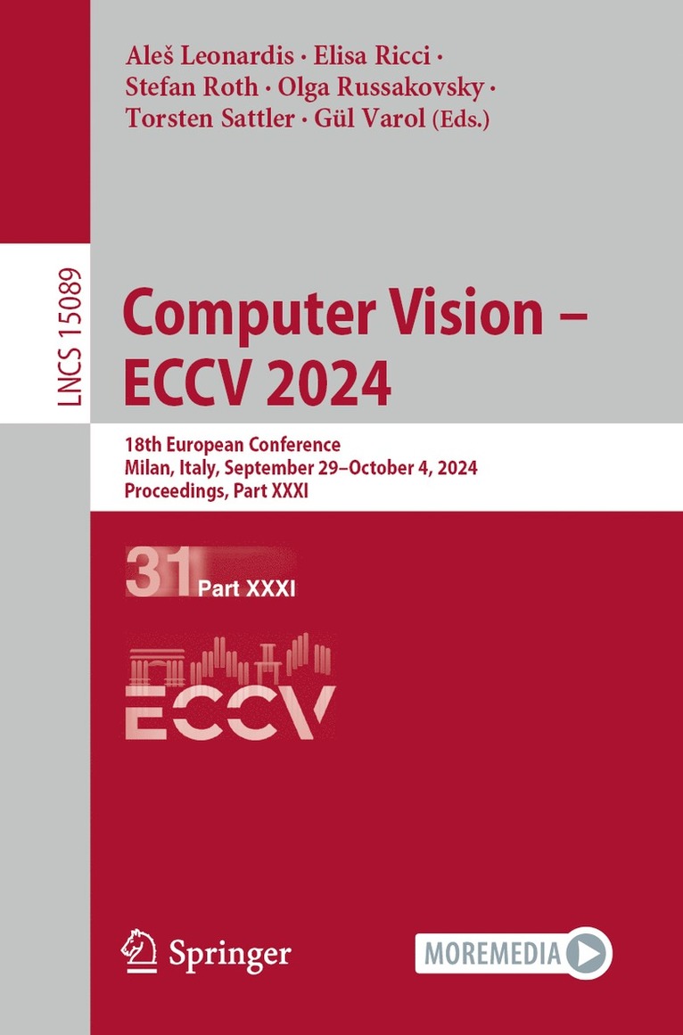 Computer Vision - ECCV 2024 1