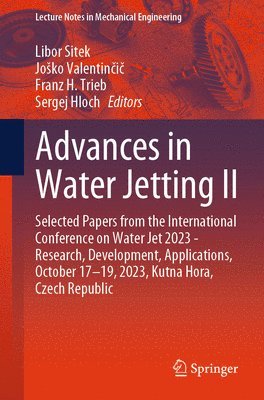 bokomslag Advances in Water Jetting II