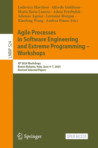 bokomslag Agile Processes in Software Engineering and Extreme Programming - Workshops