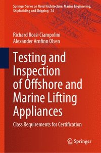 bokomslag Testing and Inspection of Offshore and Marine Lifting Appliances