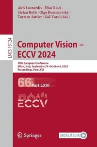 bokomslag Computer Vision - ECCV 2024
