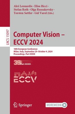 bokomslag Computer Vision - ECCV 2024