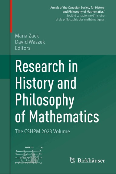 Maria Zack, David Waszek - Research in History and Philosophy of Mathematics, Inbunden
