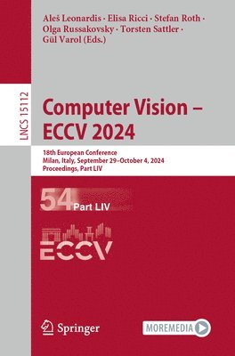 bokomslag Computer Vision - ECCV 2024