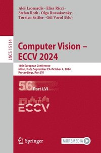 bokomslag Computer Vision  ECCV 2024