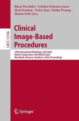 bokomslag Clinical Image-Based Procedures