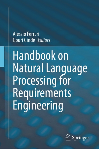 bokomslag Handbook on Natural Language Processing for Requirements Engineering
