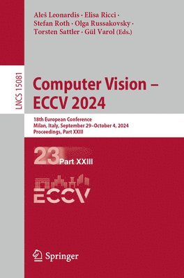 Computer Vision – ECCV 2024