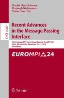 bokomslag Recent Advances in the Message Passing Interface