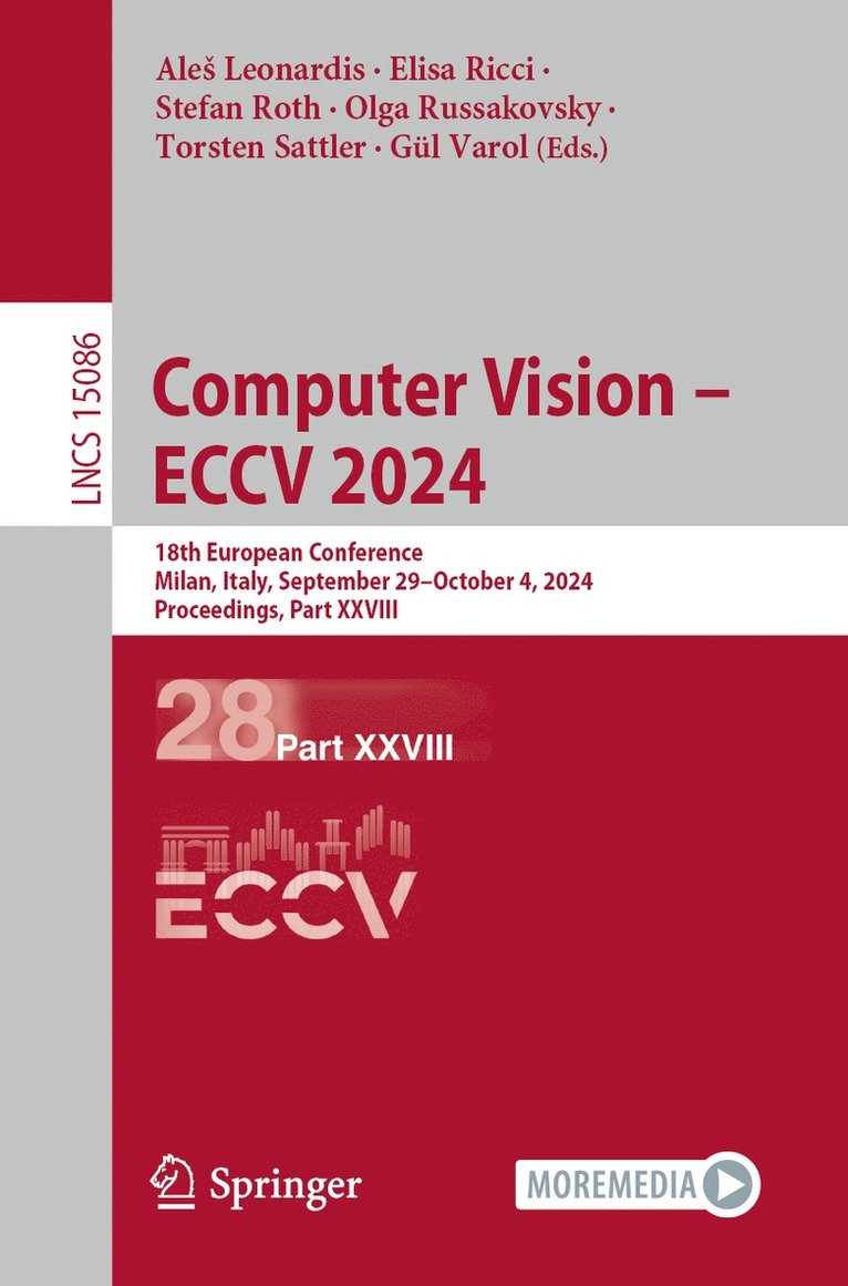 Computer Vision - ECCV 2024 1