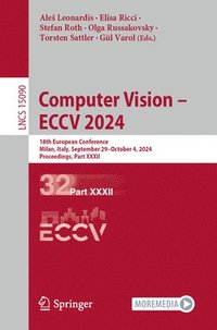 bokomslag Computer Vision - ECCV 2024