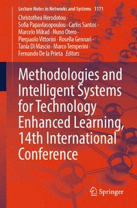 bokomslag Methodologies and Intelligent Systems for Technology Enhanced Learning, 14th International Conference