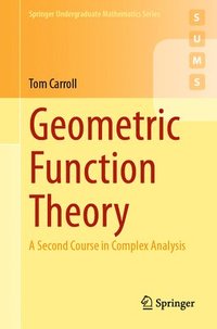 bokomslag Geometric Function Theory