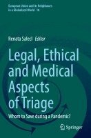 Renata Salecl - Legal, Ethical and Medical Aspects of Triage, Häftad