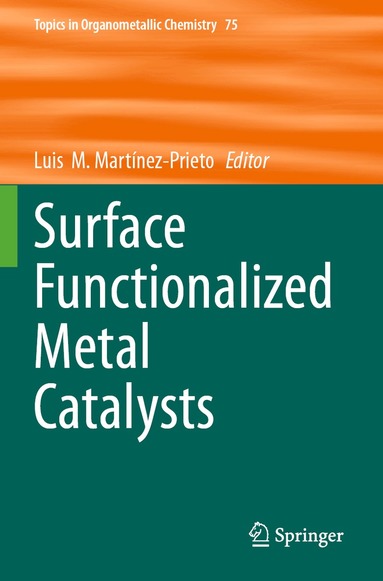 Luis M. Martínez-Prieto - Surface Functionalized Metal Catalysts, Häftad
