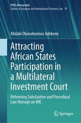 bokomslag Attracting African States Participation in a Multilateral Investment Court