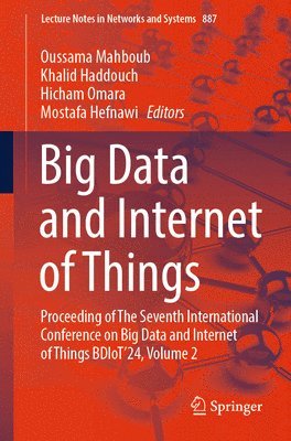 bokomslag Big Data and Internet of Things