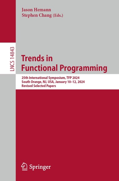 bokomslag Trends in Functional Programming