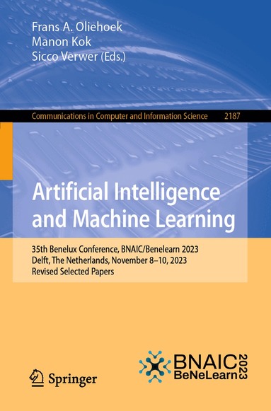Frans A. Oliehoek, Manon Kok, Sicco Verwer - Artificial Intelligence and Machine Learning, Häftad