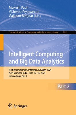 Intelligent Computing and Big Data Analytics 1