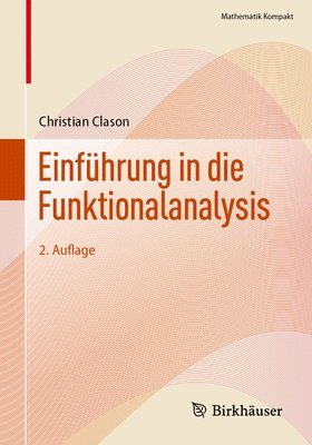 bokomslag Einfhrung in die Funktionalanalysis